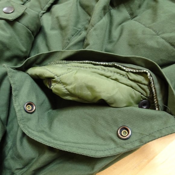 Genuine Swedish Army Insulated Thermal M90 Jacket Green Cold Weather Large - Picture 8 of 12
